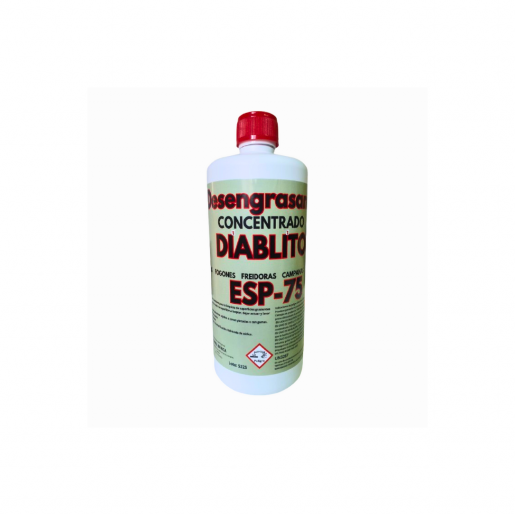 DESENGRASANTE CONCENTRADO ESP 75 Botella Tapón 1L